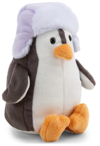 NICI Kuscheltier Pinguin mit Mütze 12cm - 63216 | Niedlicher Taschenanhänger & Schlüsselanhänger aus kuschelig weichem Plüsch, Geschenk & Glücksbringer für Kinder & Erwachsene