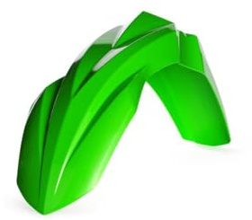 Acerbis 0022983.130 Schutzblech vorne passend für Kawasaki Kxf 250 2018 Grün