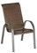 MERXX Varese Stapelsessel, 2er Set, Graphit/braun