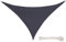 Lestarain Sonnensegel Sonnenschutz Segel Polyester UV Schutz wasserabweisend Wetterschutz für Garten, Balkon, Terrasse,Dreieck 3x3x4,25m Grau