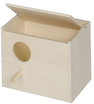 Nobby Exoten Nistkasten Loch Links; 15 x 11 x 12 cm