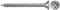 fischer 670088 FPF Power-Fast II 3.5 x 25mm Chipboard Wood Screws, Countersunk Head with Phillips, Fully Threaded, Galvanised Blue Passivated, Box of 200