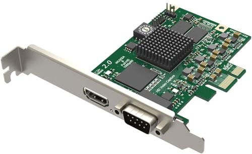 Magewell Pro Capture HDMI 11040 – Single-Channel HDMI & Analog PCIe Capture Card for HD Video Ingest for Live Streaming, Recording & Production