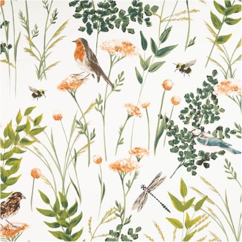 Clarke & Clarke Dekostoff Baumwolle Polsterstoff Gardenia Blush 138cm