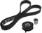 Frankberg Zahnriemensatz Kompatibel mit Arosa 6H 1.7L 1997-2003 Lupo 60 6X1 1.7L 1998-2005 Polo 6N1 6N2 6V5 1.7L 1.9L 1996-2001 Replace# K025564XS