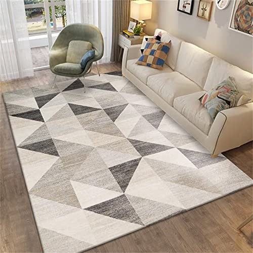 Kunsen Teppich schreibtischstuhl Landhaus deko graudreieckgeometrisches musterzeitgenössischanpassbar ankleidezimmer 50X80CM