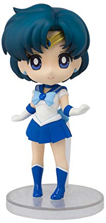TAMASHII NATIONS Sailor Moon Figurine Figuarts Mini Sailor Mercury 9 cm
