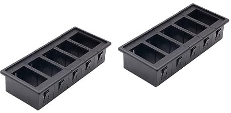 Supvox 2 Stücke Abs Feuerfeste V0 Rocker Panel Für Auto Boot Auto Toggle Gehäuse Kit Starke Halterung