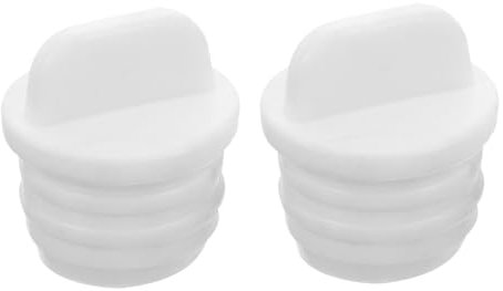 MAGICLULU 2pcs Rubber Stopper for Mop Bucket Drain Outlet Leakproof Sealing Plug for Mop Drainage Easy to Install for Bucket Replacement