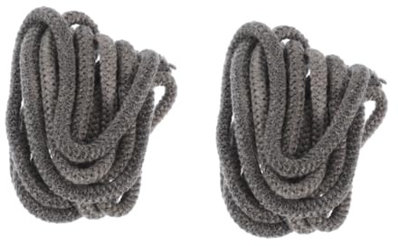 ABOOFAN 2pcs Stove Rope Door Seal Fiberglass Rope Seal Gasket for Fireplace Insert Easy Install