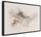 B&D XXL Bilder mit Rahmen 120x80 cm Wandbilder groß Leinwandbild XXL natürlicher Holzrahmen modern Wanddekoration Kunstdruck Wanddeko Wohnzimmer Schlafzimmer Marmoroptik Aquarell Pastel