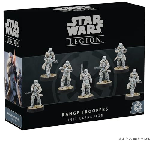 Atomic Mass Games Star Wars : Legion Range Troopers Extension de figurines, libérez la force des soldats impériaux, jeu de stratégie de table pour enfants et adultes, à partir de 14 ans, 2 joueurs