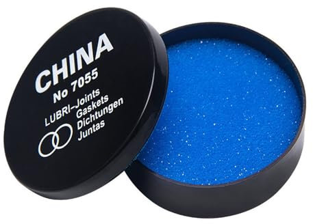 Ieron Uhrmacher-Fett-Set – wasserfeste Paste für Uhrendichtungen und Wartung, professionelles Uhrenreparaturzubehör in Blau