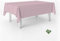 ECOMMERC3 Nappe Anti-Taches Vichy pour Table rectangulaire Taille 100 x 140 cm - Nappe Vichy au Toucher Extra Douce et imperméable, Couleur Rose