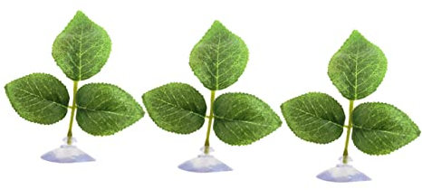 VOSAREA 3pezzi Piante Acquatiche Artificiali in Plastica Decorazioni Acquatiche Finte Per Acquari Piante Finte a Bassa Manutenzione