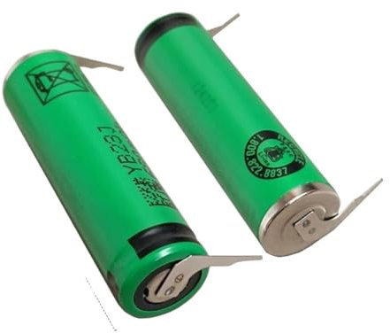 Ersatzakku for elektrische Zahnbürste, 3,7 V, 680 mAh, kompatibel mit Philips HX6970, HX6530, HX6511, HX6320, HX6730, HX6920, HX9340, HX9350, HX9360, HX9903(2 pcs)