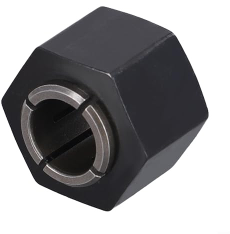 Oberfräsen-Spannzange für DW616, DW618, für DW6212 mit Größenoptionen von 12 mm/12 7 mm, unverzichtbar für den professionellen Einsatz (12,7 mm)