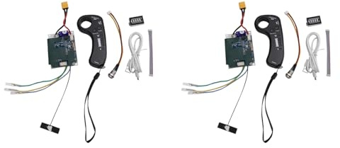 Youbones 2X Elektrisches Skateboard Einzellaufwerk Hub Motor Kontrolleur Satz Langbrett ESC Scooter Hauptplatine mit Fernbedienung