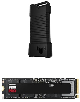 Pack de Stockage Externe Haute Vitesse – Boîtier M.2 avec SSD Samsung 990 Pro