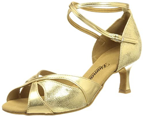 Diamant Damen 141-077-464 Standard-& Latintanzschuhe, Gold (Gold 464)