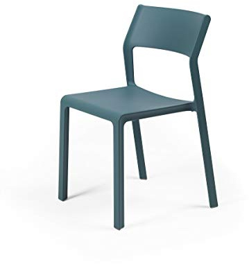 Nardi Stuhl Trill Bistrot 51,5x50x82,5cm UV-beständig Monoblock Fiberglass Polypropylen, Farbe:Petrol