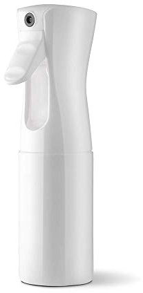 Spray Bottle Salon Pulvérisateur de Coiffure, Bouteille de Brumisateur d'eau, Flacon Spray Vide, Vaporisateur Brumisateur Cheveux, Hairstyling de Coiffeur Pulvérisateur D'eau Vide,160ML - Blan