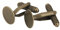 Sharplace 20 Teilige Manschettenknopf Rohlinge Rundes Flaches Basis Pad 12 Mm Befunde Bronze