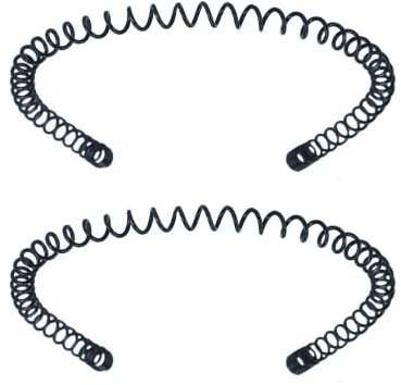 2Pcs Bandeaux En Métal Ondulés Élastiques Unisexes, Sport Serre-tête Pour Hommes Et Femmes, Accessoires Cheveux