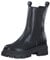 Tamaris Donna Stivaletti, Signora Stivaletti Chelsea,bottini,Soletta Removibile,Stivaletto,Boots,Stivaletti,Alto,Black Leather,37 EU