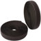 Aerzetix - C65917 - Nastro/rotolo di scratch 20mm 5 metri auto aggrappante - organizer/fermacavo - striscia aggancio sacchetto indumento cinghia - colore: marrone scuro - in poliammide e poliestere