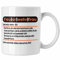 Trendation - Lustige Feuerwehrfrau Tasse Geschenk für Frauen in der Feuerwehr Definition (Weiß)