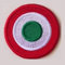 Patch Toppa Termoadesiva Coccarda Coppa Italia Diam. cm 5,5 ricamata