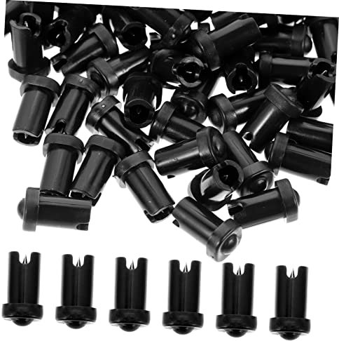 FOMIYES 100stücke Wimpernkleber Nadeln Flaschenstift Wimpernverlängerungszubehör Anti- Werkzeug Ersatz Flaschenspitzen Düsenstift Für Wimpernkleberflaschen