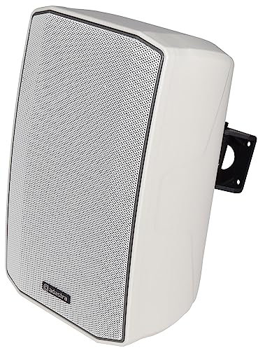 Adastra Indoor & Outdoor Lightweight PA Speakers with Moulded ABS Cabinets 5.25 White