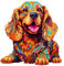 Wooden Puzzles for Adults, 280pcs Wood Cocker Spaniel Puzzle, Unique Animal Shape Puzzles with Wood Box, 32.4x34cm Wooden Puzzle for Family Game and Birthday Gifts for Friend