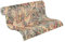 Livingwalls Tapete 396531 mit Palmenblättern in Gelb, Rot, Grün, Braun - hochwertige florale Tapete mit Design für Wohnzimmer - 10,05m x 0,53m - Made in Germany