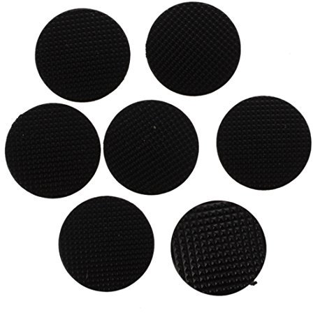 Stytpwra 6pcs Analog Joystick Stick Replacement Cap Cover Button For PSP 1000 Black