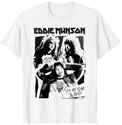Stranger Things Eddie Munson Hellfire Club T-Shirt