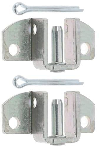 cyclingcolors 2x Support d'arbre de volet roulant à broche pour axe de diamètre 16mm mâle avec goupille fendue anti relevage Accesoire Store Fenêtre Fixation Embout Coussinet