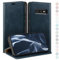 HUOUH für Samsung Galaxy S10E Hülle mit RFID Schutzhülle aus Lederhülle Handyhülle,Kartenfach Leder ständer Handy hülle,360 Grad Schutz Cover für Samsung S10E Klapphülle Wallet Case Dunkelblau