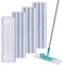 Microfibre Mop Cover Replacement Cover for 40 cm Mop, Floor Mop Replacement Cover Mop Pads Cover for Floor Cleaning Such as Hardwood, Laminate, Tiles (Pack of 4)