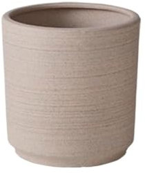 pot de fleur Jardinière avec trous de drainage, jardinière de jardin en terre cuite rugueuse for usage intérieur et extérieur, récipient à fleurs de grand calibre pots de plantes en céramique