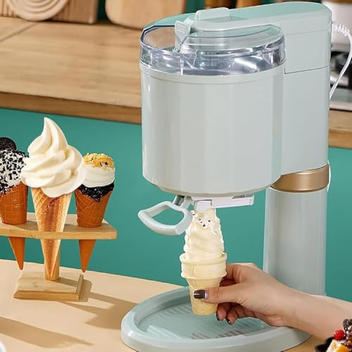 Softeismaschine, automatische Mini-Eismaschine & Joghurtbereiter, kompaktes Design für Zuhause, Bar, Café