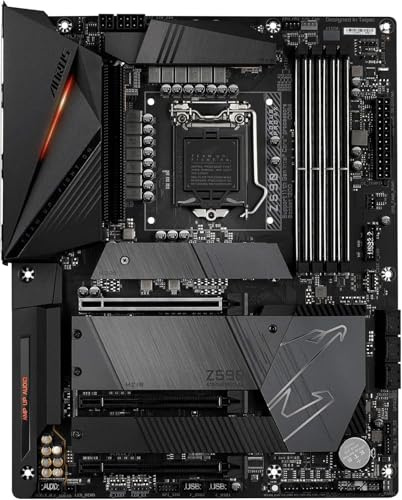 Scheda madre Fit For Gigabyte Z590 AORUS PRO AX Scheda madre LGA 1200 Intel 3x M.2 WiFi 6 ATX Supporto Core 10700 10600 10100 11900 CPU
