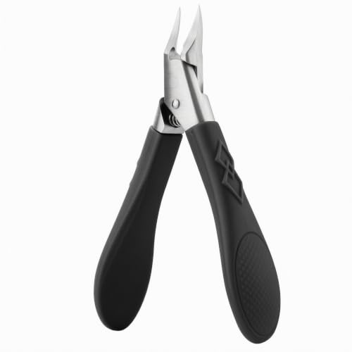 Präzision Nagelschere Für Fussnägel und Fingernägel, Nagelknipser für Dicke und Tief Eingewachsene Zehennägel, Scharf Edelstahl Fuss Nagelzange Eckenzange
