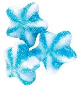 STELLE AZZURRE E BIANCHE ZUCCHERATE GOMMOSE 1KG BIRIBAO