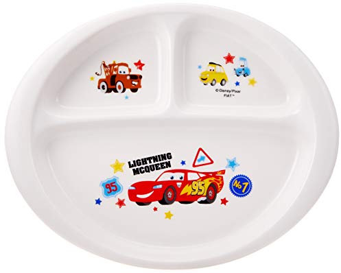 Disney Pixar Cars 707136 Friends Assiette à déjeuner Blanc 23 cm