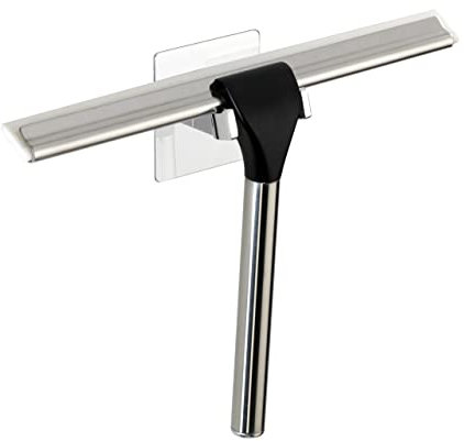 WENKO Turbo-Loc® raclette salle de bains Quadro Fixer sans percer de trous Chromé