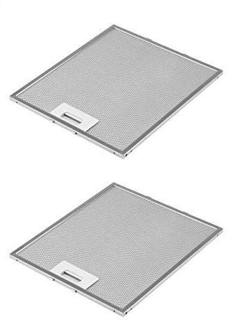 DREHFLEX - AK109-2 - 2 filtri metallici per cappa 305 x 267 mm compatibili con AEG Electrolux 405525042-9 4055250429 Elica Whirlpool Bauknecht 48 Whirlpool Bauknecht 488888888 012211.