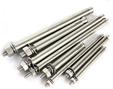 Becho 20 pz 304 acciaio inox esagonale dado espansione bullone esterno manicotto ancoraggio set (M6M8M10)